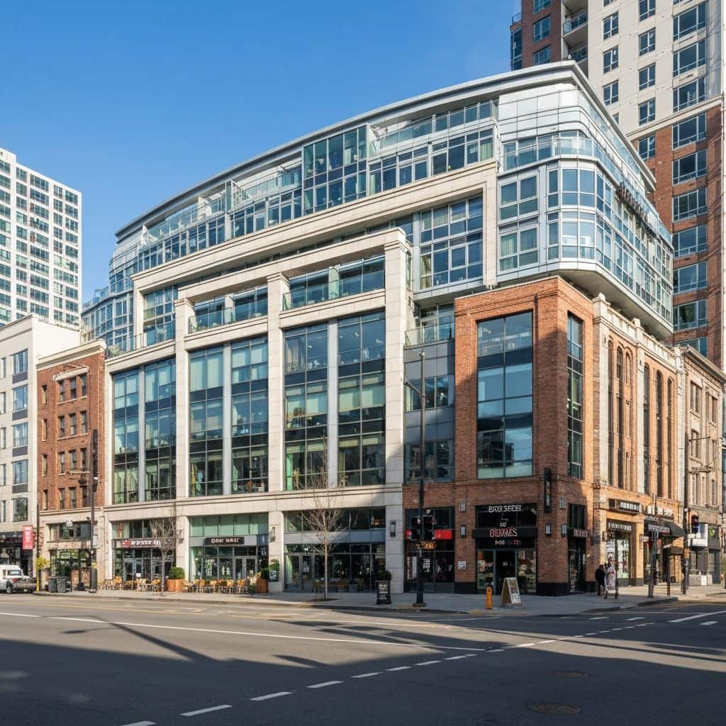 Mixed-use development with bridge loan financing for value-add repositioning