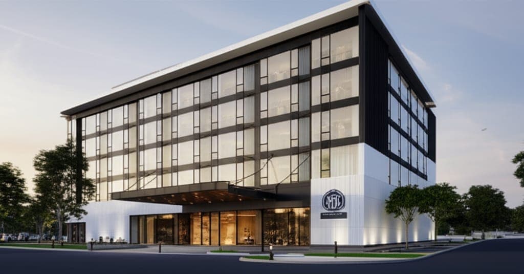 Select-service hotel property with hospitality financing
