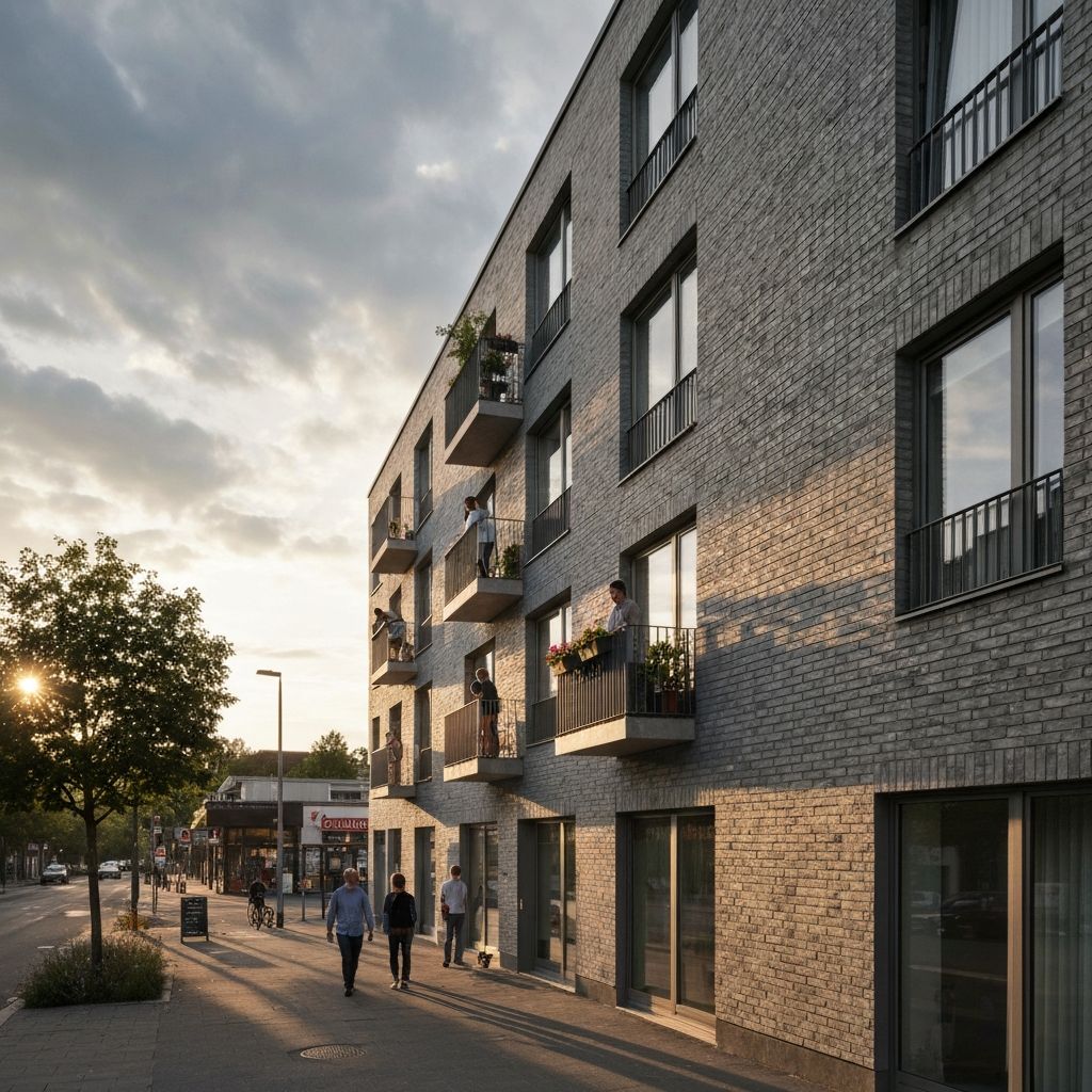 Distressed multifamily apartment building representing buying opportunities in 2026